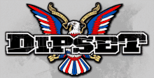 a logo with an eagle and the word diesel