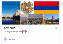 a picture of a country in europe and asia with a flag and coat of arms