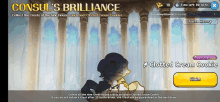 a screenshot of a game titled consul 's brilliance