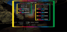 a screenshot of a video game that says settings on it