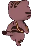 a cartoon cat with the letters tc on its face
