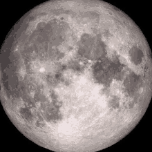 a close up of a full moon in the night sky