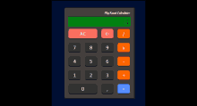 a calculator with 5800 on the screen