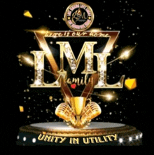 a logo for lml family unity in utility