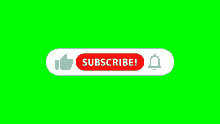 a subscribe button with a bell and a thumbs up