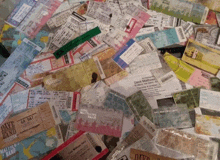 a bunch of concert tickets including one for dave miller