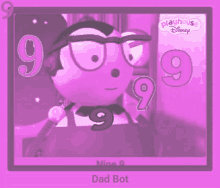 a picture of a cartoon character called dad bot