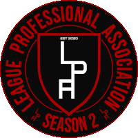 a logo for the professional association lp league season 2