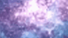 a purple and blue background with a blurred image