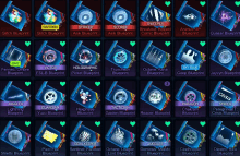 a list of rocket league items including sniper and sniper