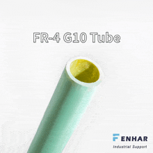 a green tube with the words fr-4 g10 tube written above it