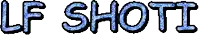 the word shoti is written in blue and black