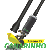 a picture of an antenna with the words antena px on it