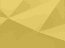 a yellow background with a geometric pattern of triangles .