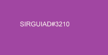 a purple background with the text sirguiad # 3210