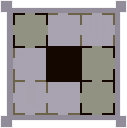 a picture of a square with a black square in the middle