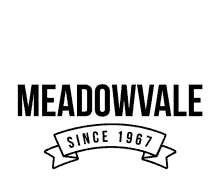 a black and white logo for meadowvale since 1967 .