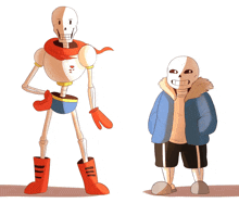 a drawing of papyrus and sans with a white background