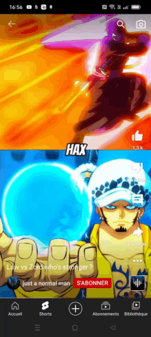 a screenshot of a video that says hax on the top