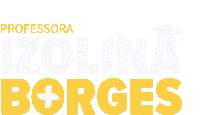 a logo for professora izolina borges in yellow