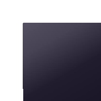 a black square on a white background with a purple border .