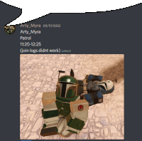 a screenshot of a discord chat with arty_myra