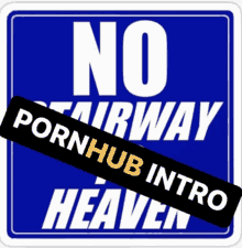 a blue sign that says " no airways " on it