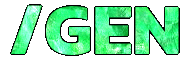 the word igen is written in green letters on a white background