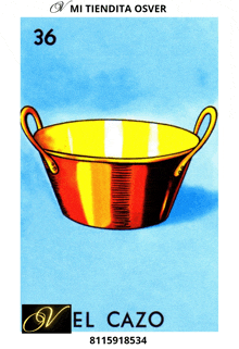 a drawing of a yellow and red bowl with the number 36 on it