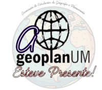 a logo for geoplanum shows a globe in the center