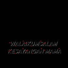 a woman wearing glasses and a hijab is surrounded by a heart that says ' selamat kesayangan mama ' on it