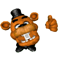 a teddy bear wearing a top hat and giving a thumbs up