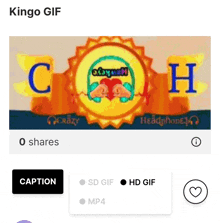 a screenshot of a kingo gif with headphones and crazy