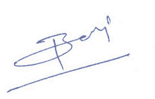 a person is signing a document with a blue marker on a white background .