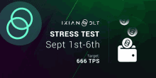 an advertisement for a stress test that takes place on sept 1st - 6th