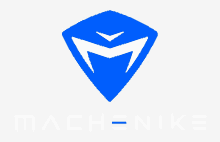 a blue shield with a white m and the word machinike below it