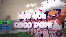 a screenshot of a video game titled the hot coco pops