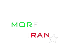 a logo that says morf iran with a star