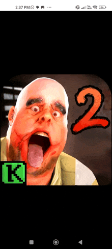 an app icon for a game called killer 2