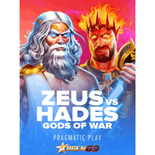 a poster of zeus and hades gods of war