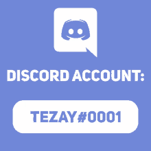 a discord account with a tezay # 0001 code