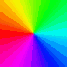 a colorful background with a rainbow colored center