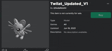 a screenshot of twilat_updated_v1 by @sodareishii