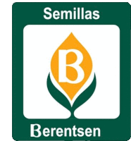 a green sign with a yellow leaf and the letter b on it .