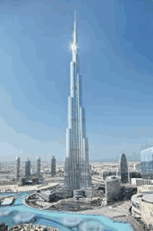 the burj khalifa is the tallest building in the world and is located in dubai .