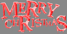 merry christmas is written in red on a grey background