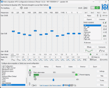 a screenshot of a program called peter 's equalizer apq