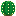 a green cactus with white spots on it is a pixel art .