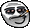 a pixel art of a man smoking a cigarette and smiling .