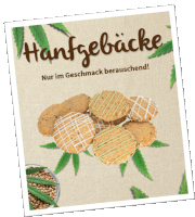 a picture of a bunch of cookies with the words hanfgebacke on the top